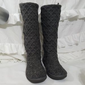 Lattice Cardy 3066 UGG Boots Charcoal